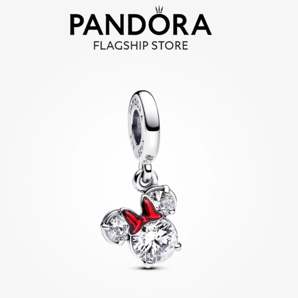 Pandora Disney Minnie Mouse Silhouette Dangle Charm